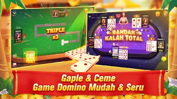 Domino QiuQiu 99 QQ Gaple Slot ภาพหน้าจอ 1