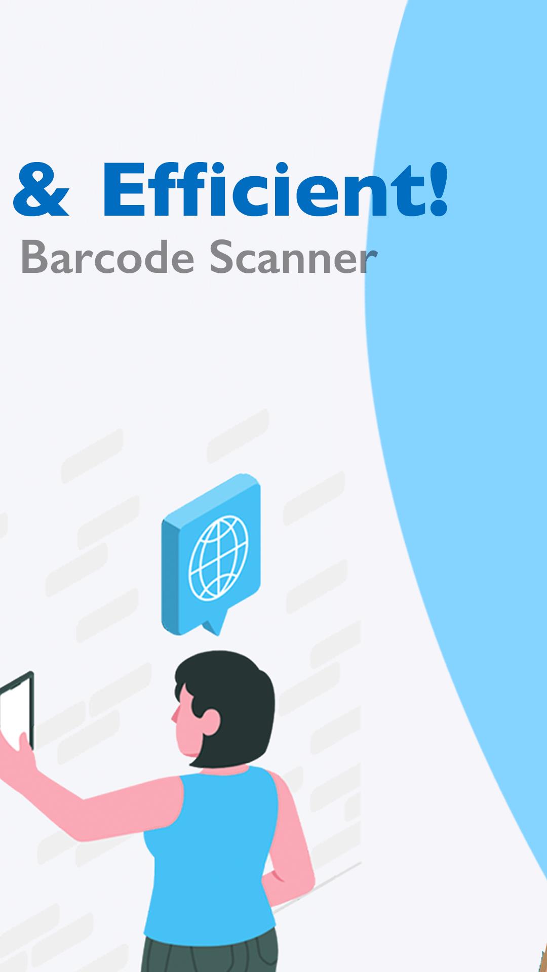 QR Scanner - Tiny & Efficient ဖန်သားပြင်ဓာတ်ပုံ 1