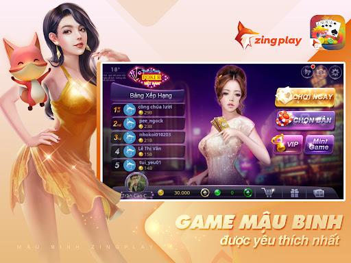 Poker VN ZingPlay ( Mậu Binh) Ekran Görüntüsü 0