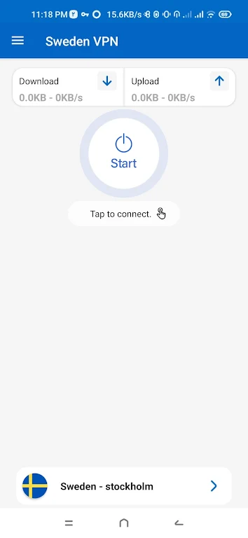 Sweden VPN - Fast & Secure Captura de tela 1