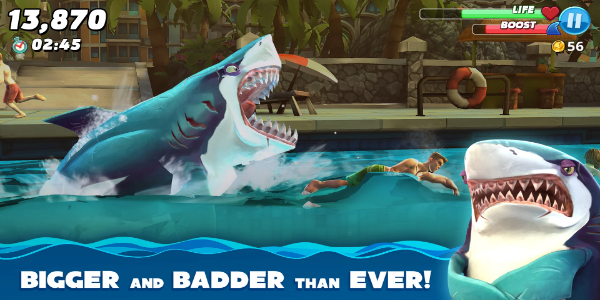 Hungry Shark World Mod ภาพหน้าจอ 0