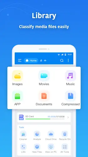 ESuper File Explorer Captura de tela 3