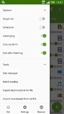 Advanced Download Manager Zrzut ekranu 2