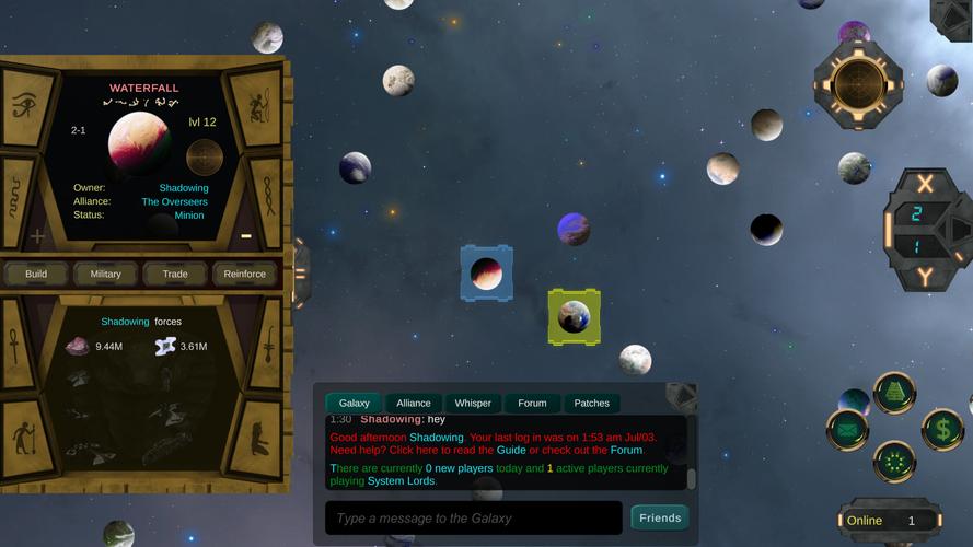System Lords Tangkapan skrin 2