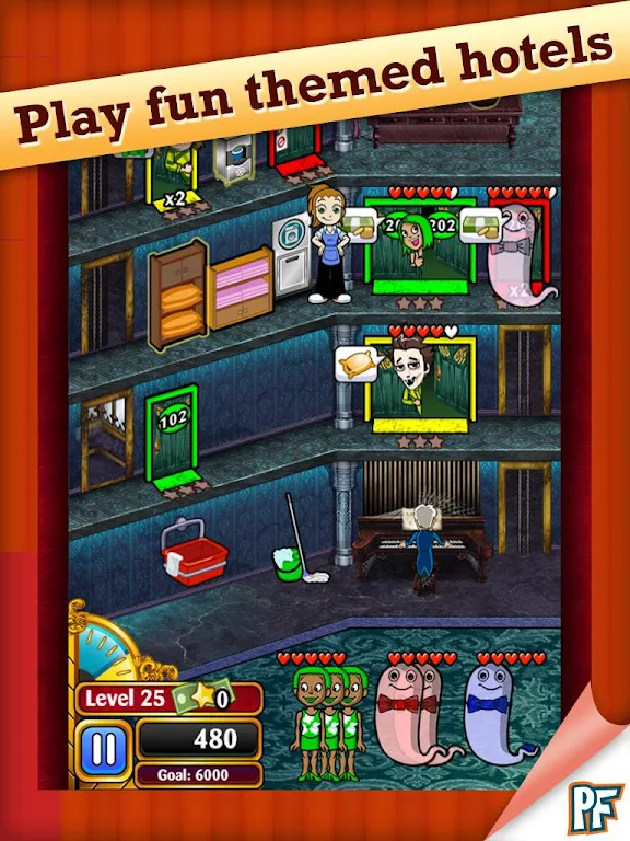 Hotel Dash ภาพหน้าจอ 2