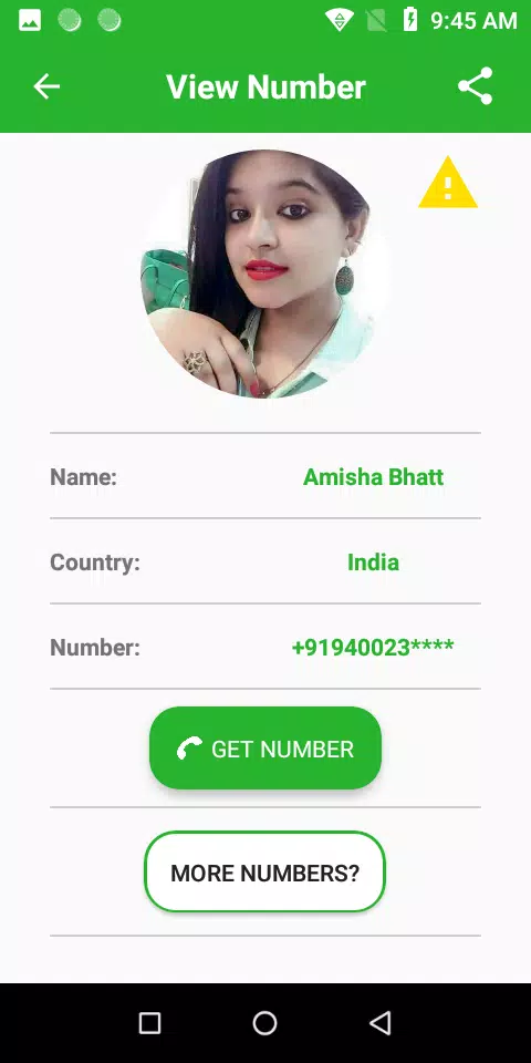 Girls Phone Number for Chat スクリーンショット 3