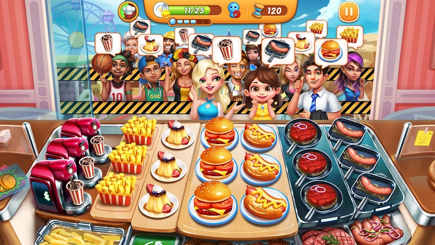 Cooking City: Restaurant Games Schermafbeelding 0