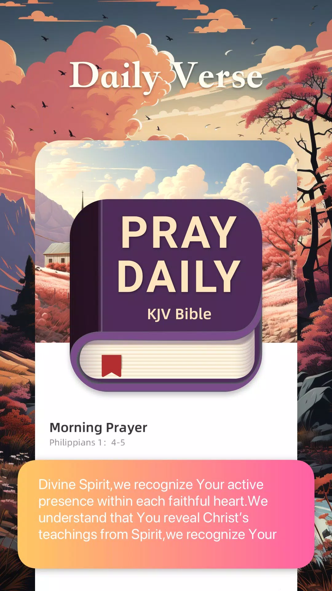 Pray Daily:KJV Bible應用截圖第0張