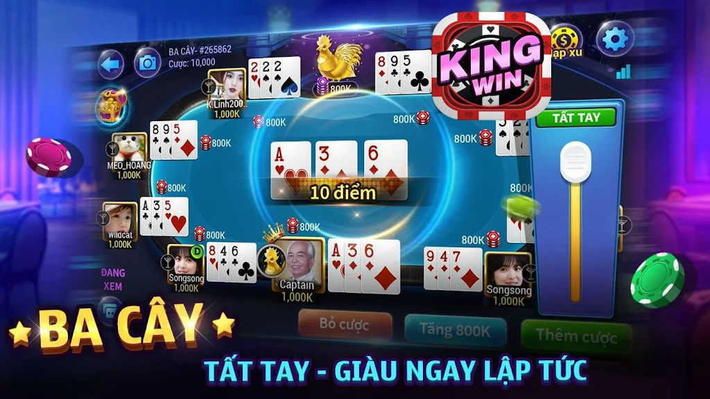 Game danh bai doi thuong King Win Скриншот 1