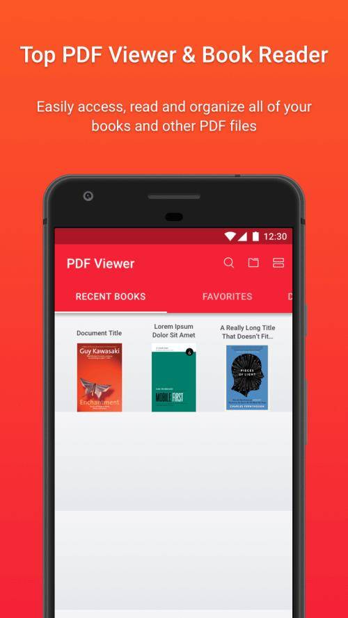 PDF Viewer & Book Reader Ảnh chụp màn hình 0