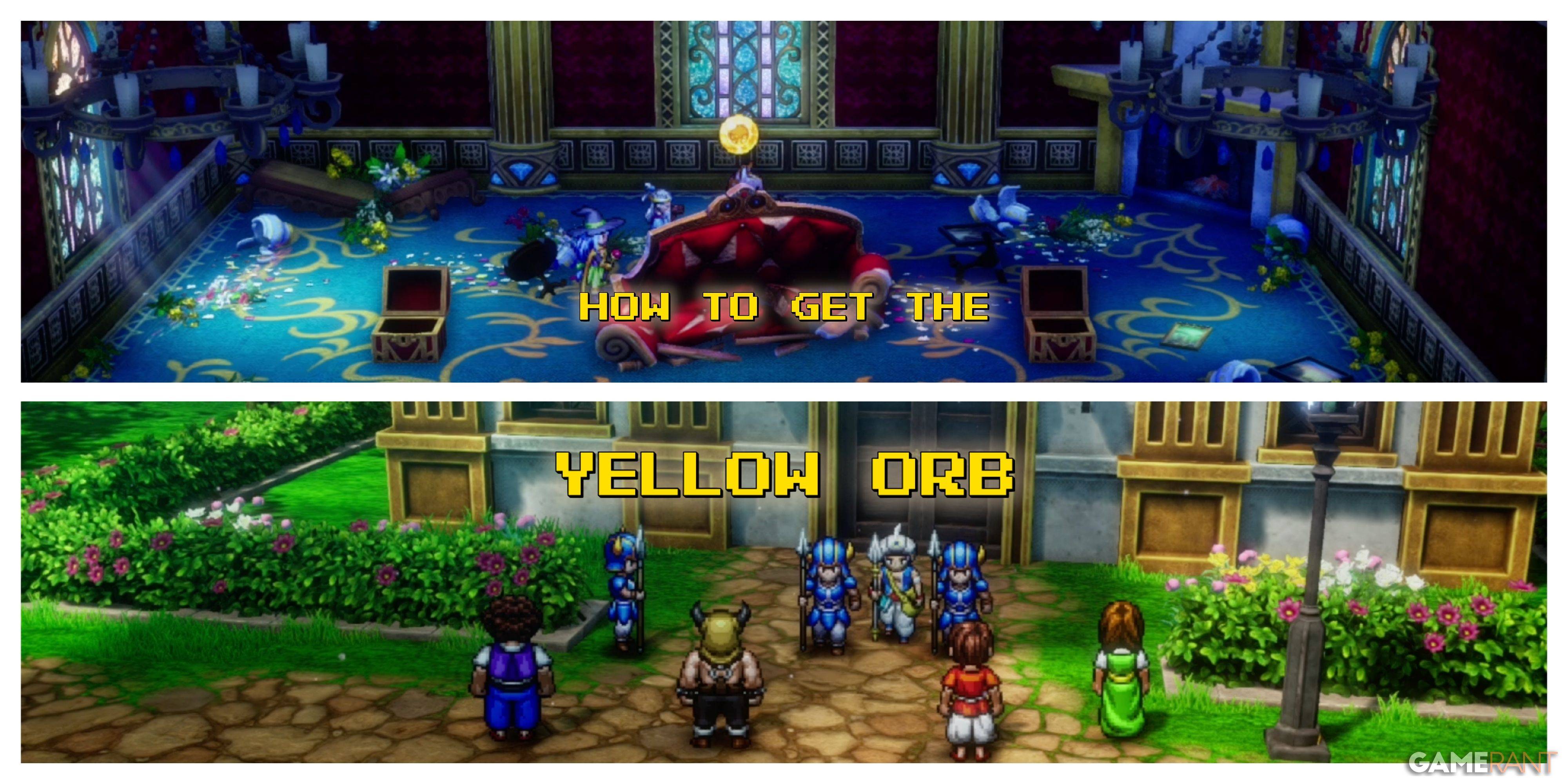 Remake de Dragon Quest 3: cómo obtener el orbe amarillo