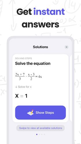 MathMaster: Math Solver & Help ภาพหน้าจอ 1