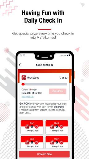 MyTelkomsel - Buy Package Zrzut ekranu 8