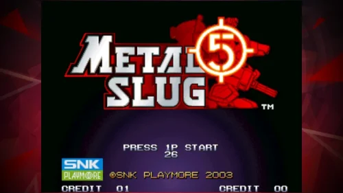 METAL SLUG 5 ACA NEOGEO ภาพหน้าจอ 1