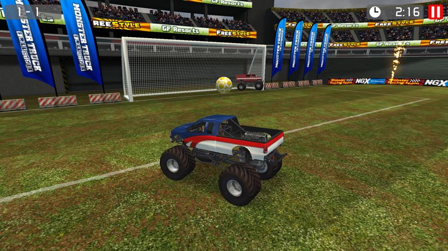 Monster Truck Soccer 스크린샷 2