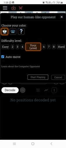 DecodeChess 스크린샷 1