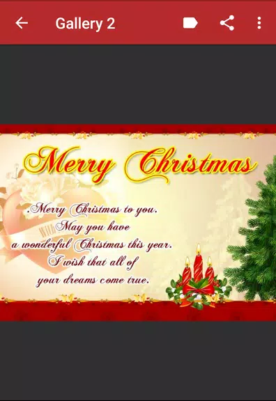 Merry Christmas Wishes Captura de tela 2