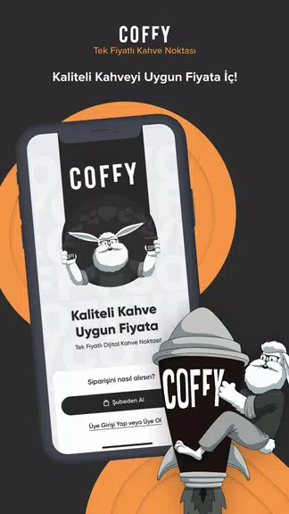 Coffy - Kahve Siparişi Captura de tela 0