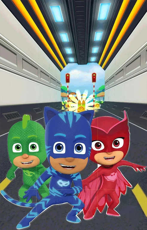 Super Pj Masks Runner Hero Скриншот 2