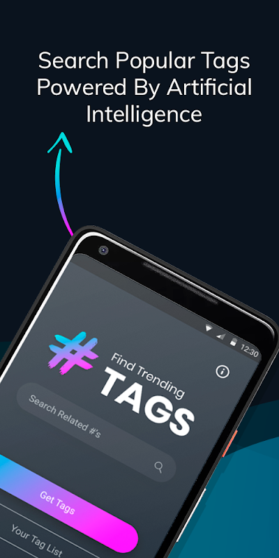 Schermata Likes With Tags - Hashtag Generator for Instagram 0