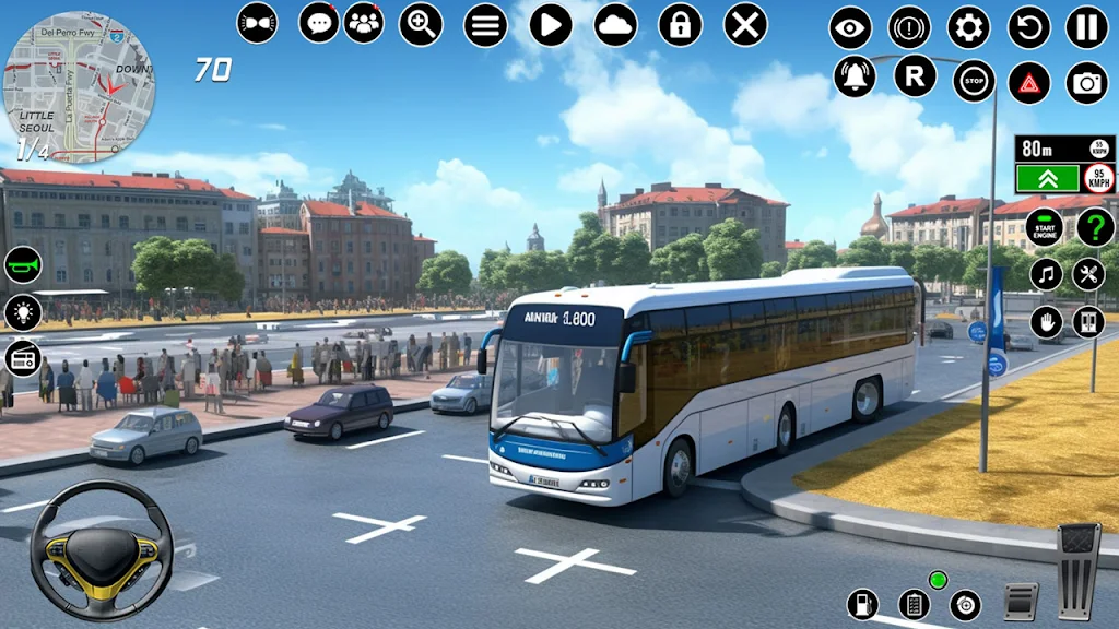 Indian Bus Driver: Bus Game Скриншот 3