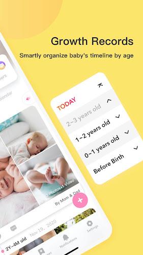 Bebememo - Smart Baby Journal スクリーンショット 1