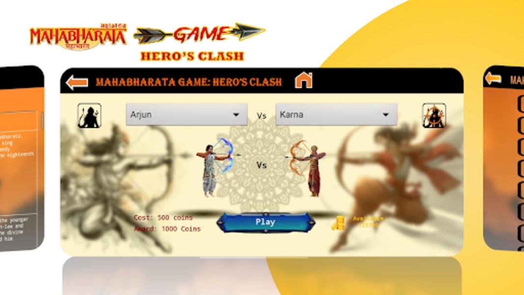 Mahabharata Game: Hero Schermafbeelding 1