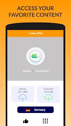 Turbo VPN - Fast Secure VPN Capture d'écran 3