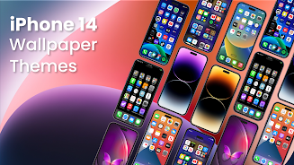 iPhone 14 Theme and Wallpapers Captura de pantalla 0