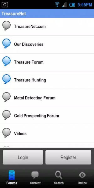 TreasureNet Forum Скриншот 1