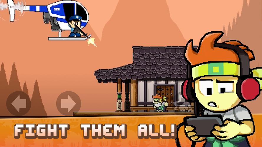 Dan the Man: Action Platformer 스크린샷 0