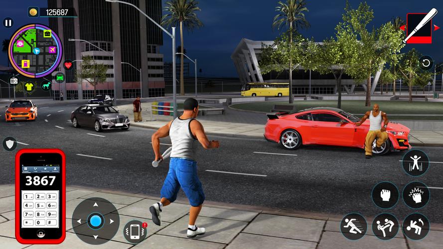 Gangster Mafia City Crime Game Screenshot 1