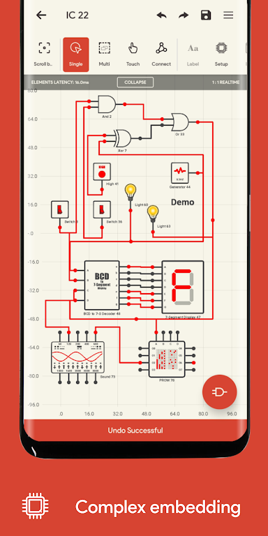 Logic Circuit Simulator Pro Mod ภาพหน้าจอ 1