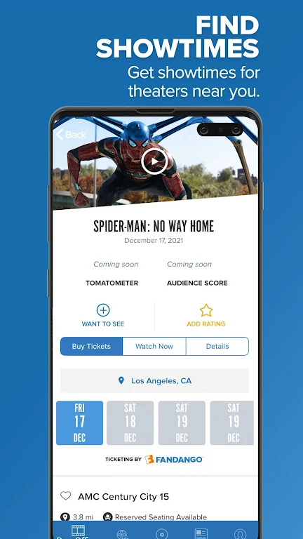 Flixster ภาพหน้าจอ 1