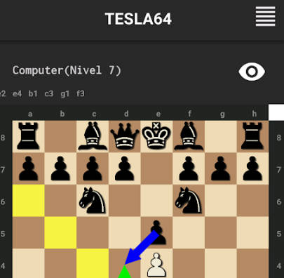 Tesla64 Chess स्क्रीनशॉट 1