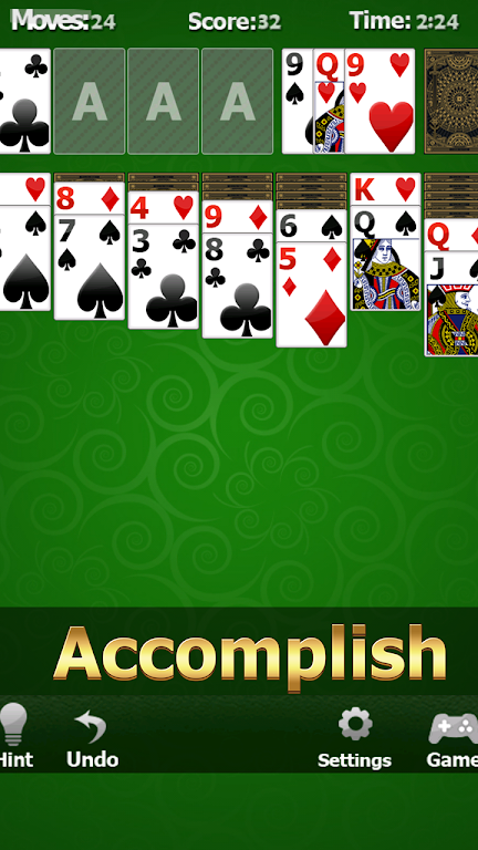 Solitaire Free Cell স্ক্রিনশট 1