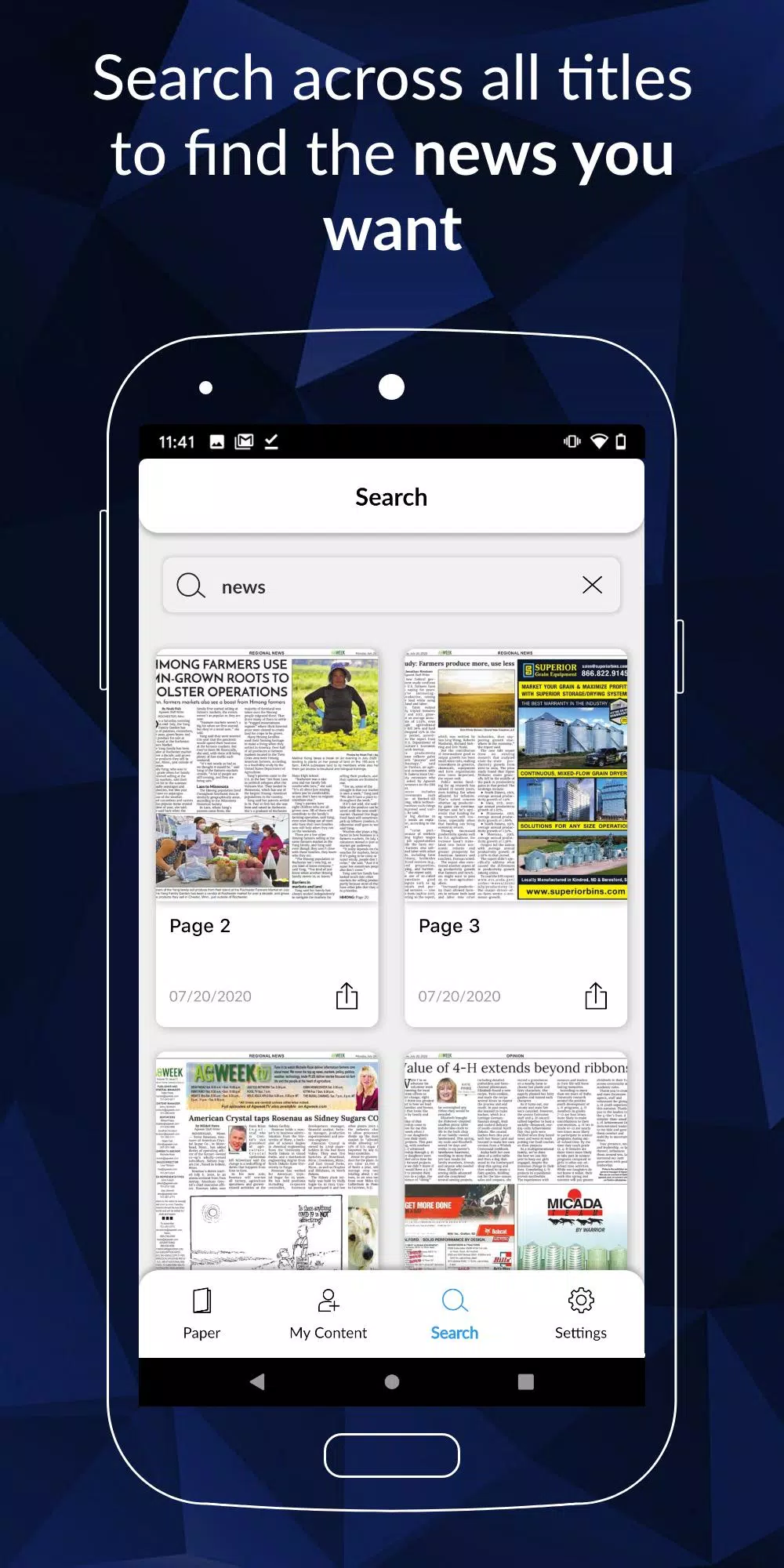 Agweek E-Paper Captura de pantalla 3