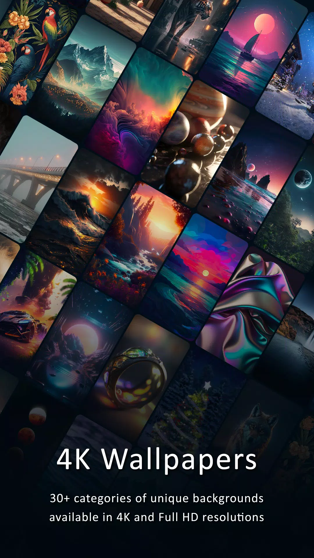 4K Wallpapers ภาพหน้าจอ 0