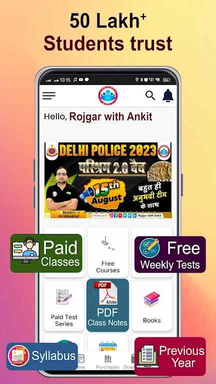 Rojgar With Ankit Ekran Görüntüsü 0