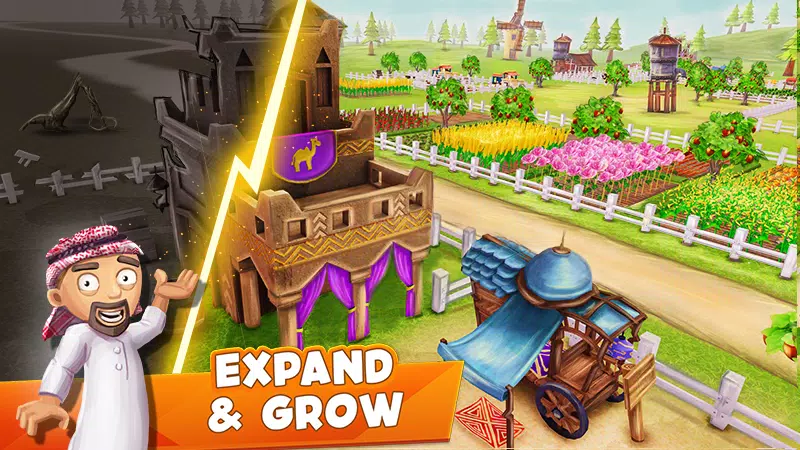 Camel Farm: Perfect Idle Farm स्क्रीनशॉट 2