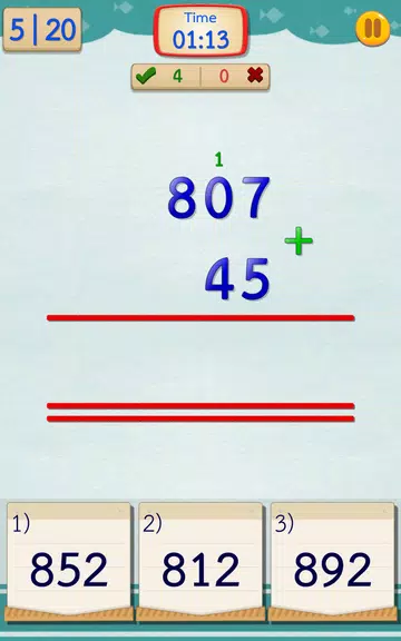 Math Fast Plus and Minus Schermafbeelding 2