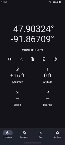 Positional GPS, Compass, Solar Скриншот 3