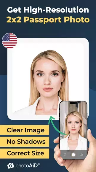 Biometrische Passbilder App Captura de pantalla 0