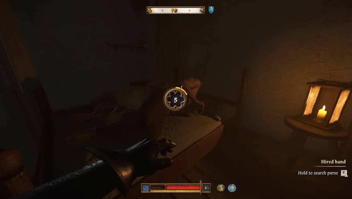 Pickpocketing the Hired Hand
