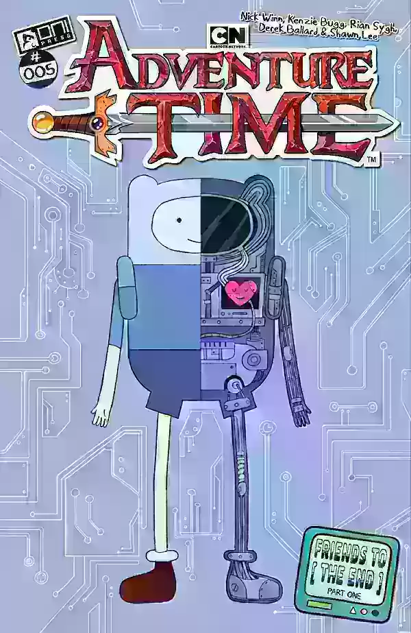 Third cover variant for Adventure Time #5