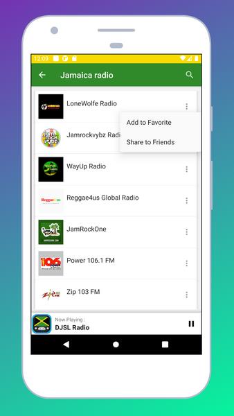 Schermata Radio Jamaica 3