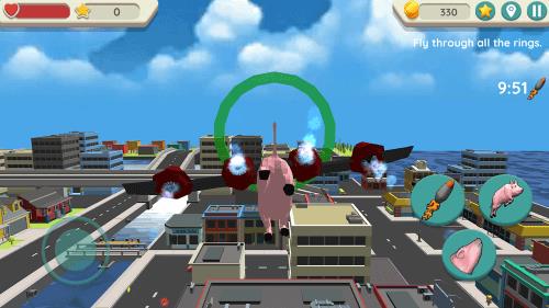 Crazy Pig Simulator ภาพหน้าจอ 1