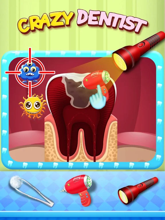 Mouth care doctor dentist game ภาพหน้าจอ 0