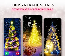 Christmas Tree Live Wallpaper स्क्रीनशॉट 2