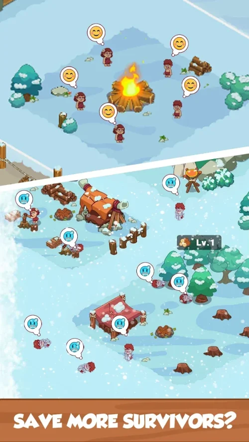 Icy Village: Tycoon Survival স্ক্রিনশট 2